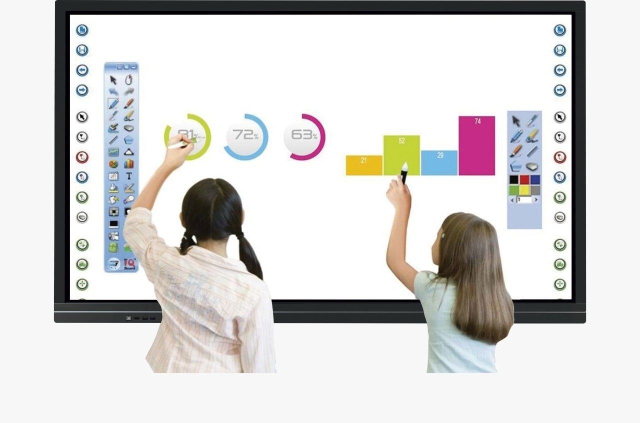 Интерактивная панель 65" с комплектом программ и ноутбуком