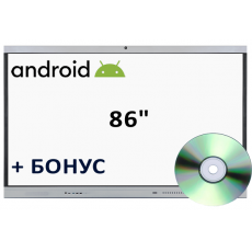 Интерактивная панель 86" (Android) + бонус