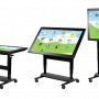 Интерактивный стол логопеда "Антошка", трансформер, 55''